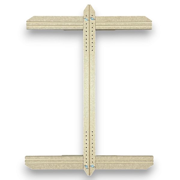 Gabarito Ajustável 1m Para Armação Pipa Multiuso Madeira