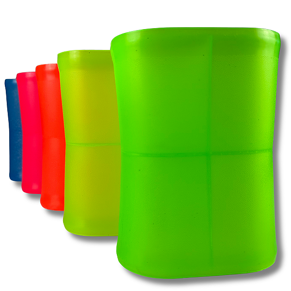 Porta Linha Oval Fluorescente Plástico Reforçado 1UN Sortido