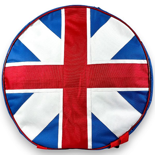 Mochila Bolsa Para Levar Carretilha De Pipa 12 Polegadas 34cm: Reino Unido Azul