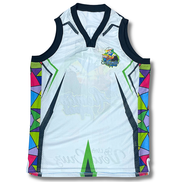 Camiseta Regata Alemão Pipas Logo Estampada Multicolorida