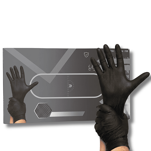 Kit 10 Luva de Proteção Anti-Corte TopSafe HPPE Texturizada EN388 Pipa