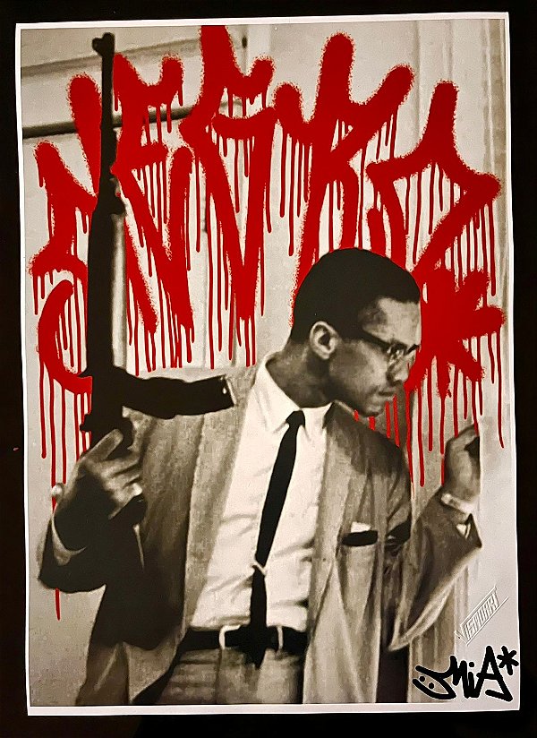Série de prints Malcon X ´´NEGRO´´