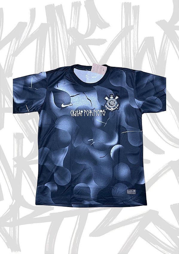 Camiseta Corinthians customização São Jorge