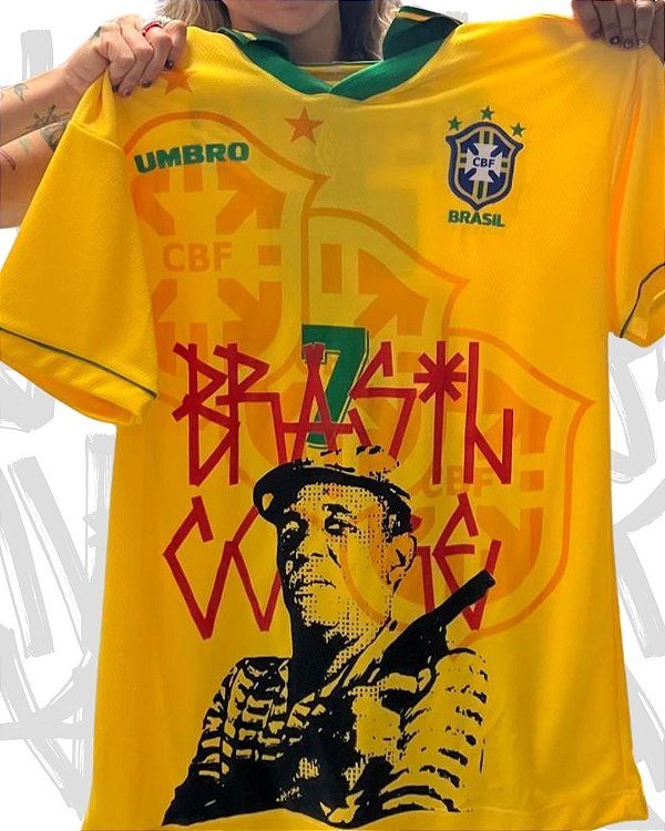 CAMISETA BRAZIL CORRE 1994 BEZERRA