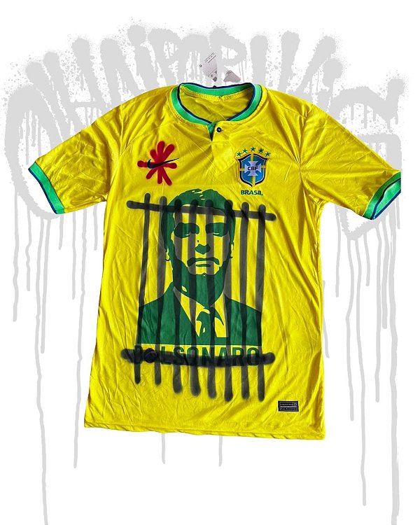 Camiseta Atrás das grades