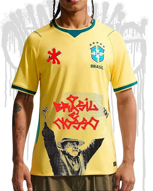 CAMISETA O BRASIL É NOSSO 2026