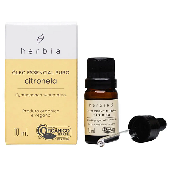 Óleo Essencial de Citronela Orgânico 10ml