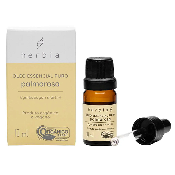 Óleo Essencial de Palmarosa Orgânico 10ml