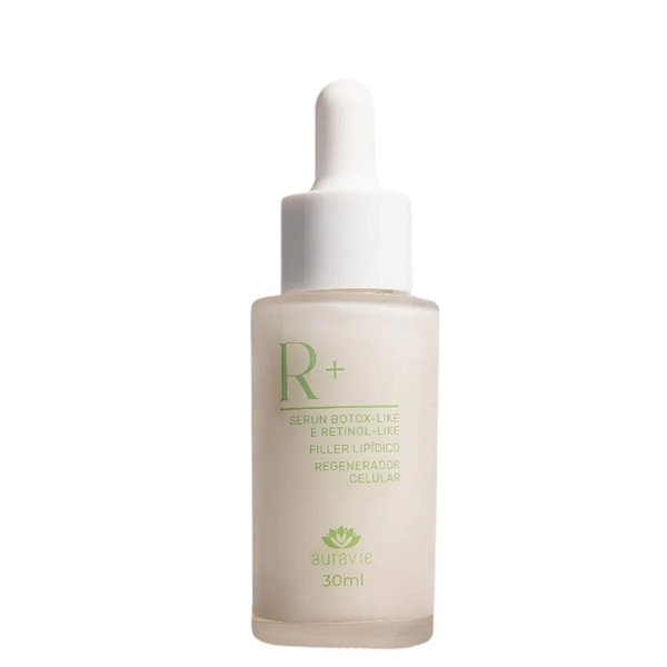 Serum Facial R+ com Peptídeos de ação Retinol-like e lifting imediato 30ml