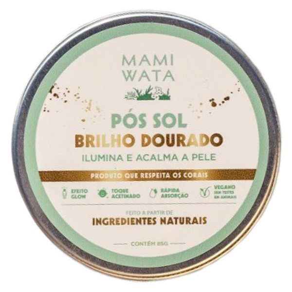 Pós-Sol Iluminador Brilho Dourado 85G