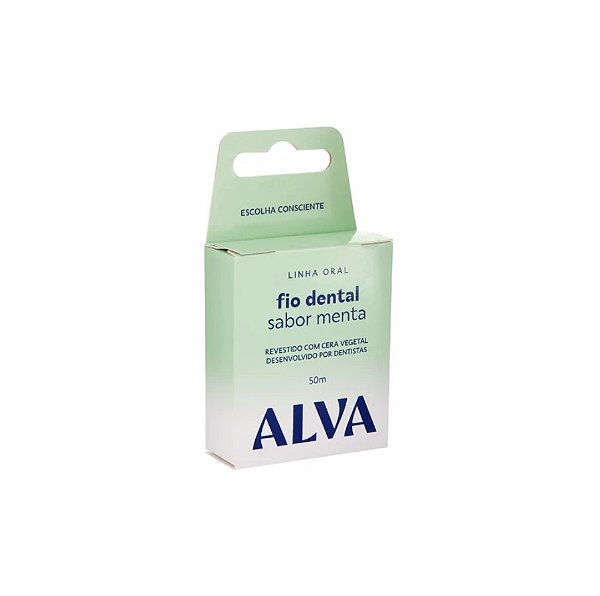 Fio Dental Sabor Menta - Alva