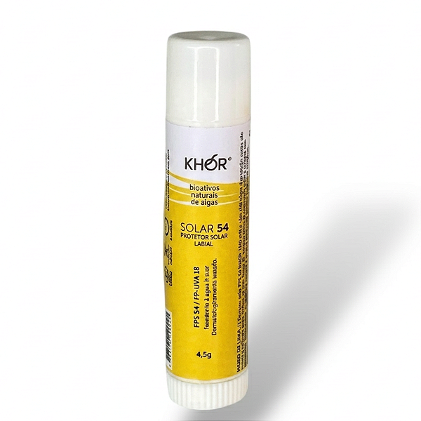 Protetor Solar Labial FPS54 KHOR – Natural, Físico e Reef Safe
