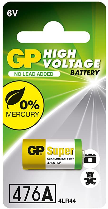 Pilha 4LR44 Alcalina GP PX28A 476A-C1 6V