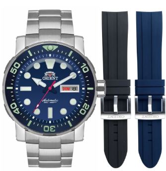 Relógio Orient Diver Poseidon Automático F49SS014  Azul