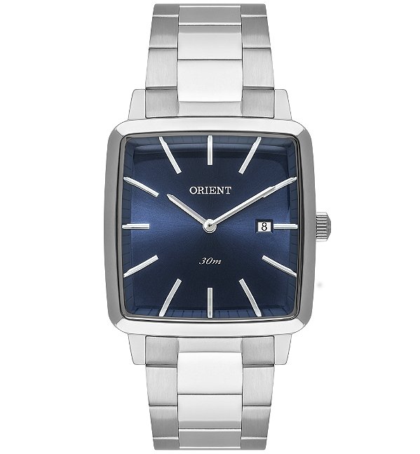 RELÓGIO ORIENT NEO VINTAGE MASCULINO Azul GBSS1056 s1sx PRATA