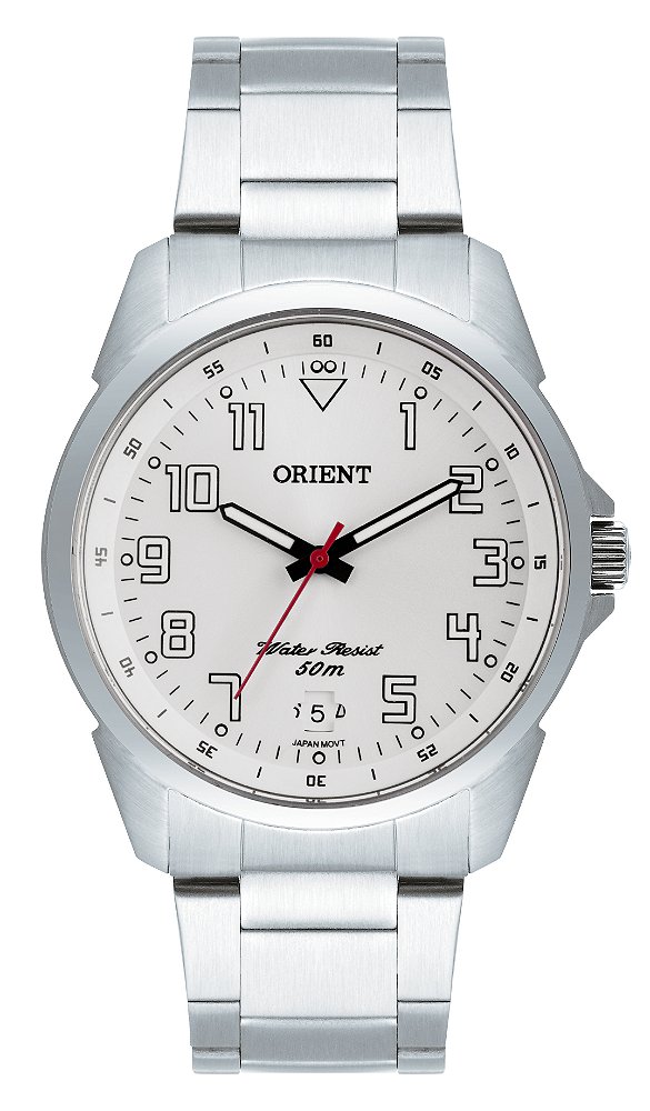Relógio Orient Masculino Quartz Prata MBSS1154A S2SX