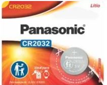 Pilha CR2032 Panasonic Lithium 3V - 1 unid