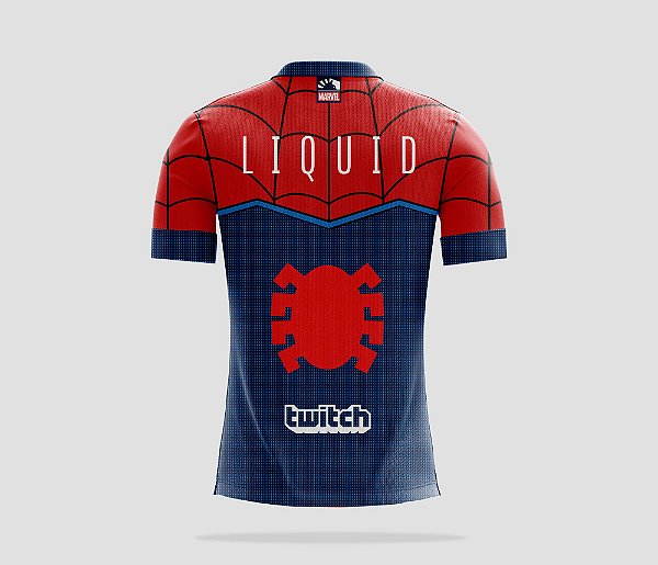Download Uniforme Team Liquid X Marvel Spiderman - Game Design Store - Loja de Gamer, feita para gamers.