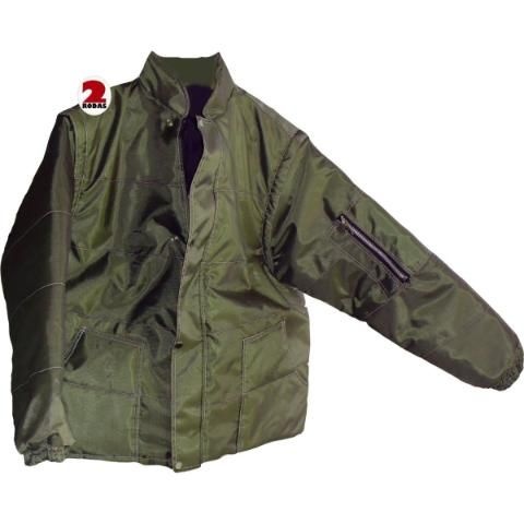 Jaqueta Moto Verde Oliva