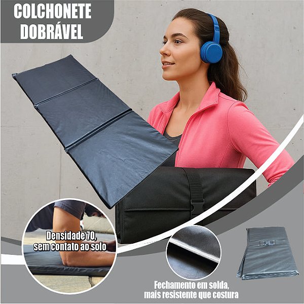 Colchonete PVC Dobrável