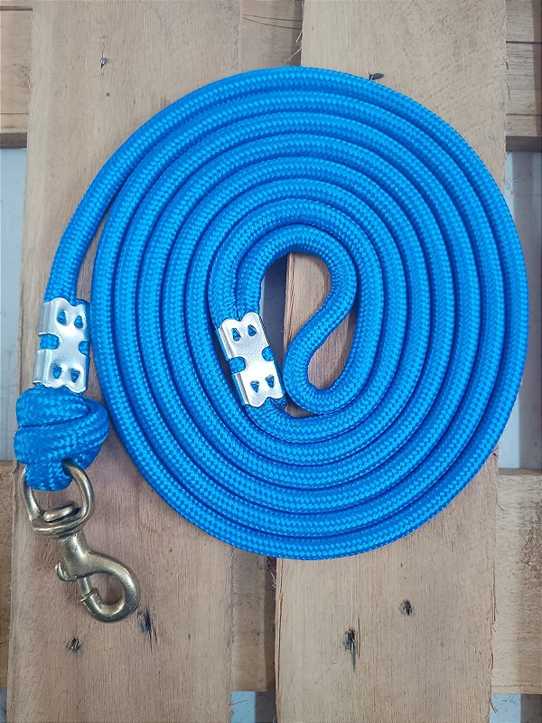 Guia  Longa Para Cachorro Grande E Médio Porte Mosquetão Reforçado