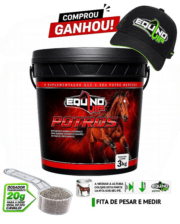 3KG EQUINO VIP POTROS