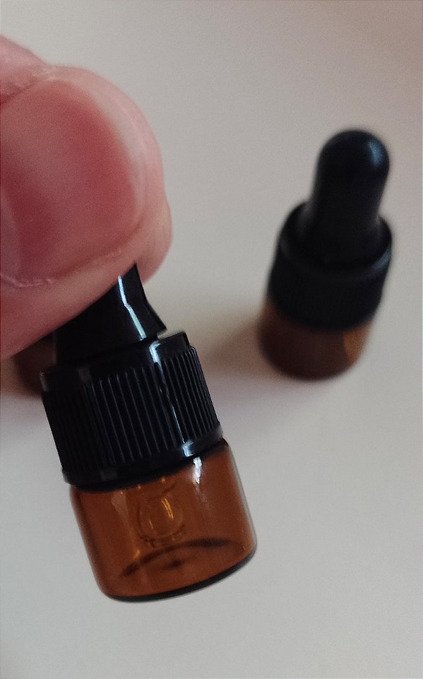 Kit Mini Frascos Conta Gotas 1ml (18 unidades)