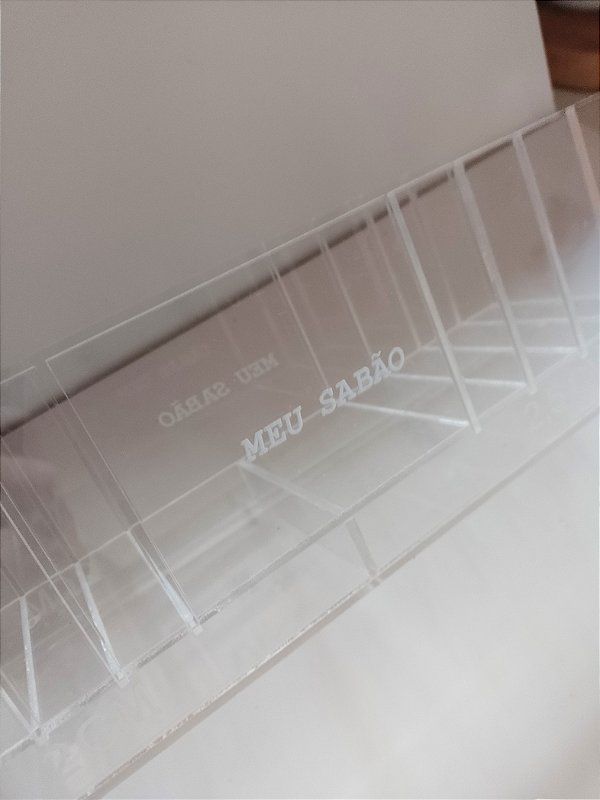 Cortador Sabonetes em Acrílico