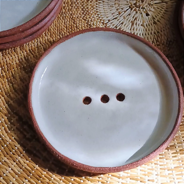 Saboneteira 3 Furos - Linha Ancestral