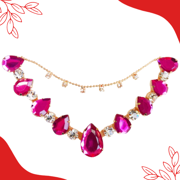 Cabedal Gotas com Corrente