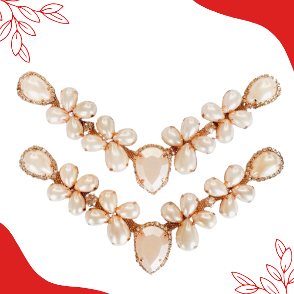 Cabedal Clássico Com Strass