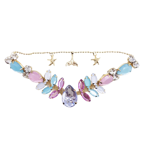 Cabedal de Sereia com corrente