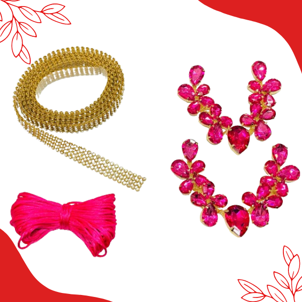 Kit/Combo Atacado Manta + Cabedal + 12 metros Fio de Seda