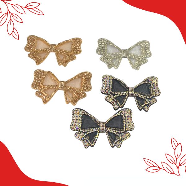 Aplique de Tecido Para Chinelo - 3 PARES