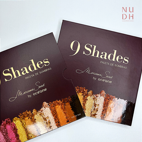 Paleta de Sombras Mariana Saad By Océane - 9 Shades 30,6g