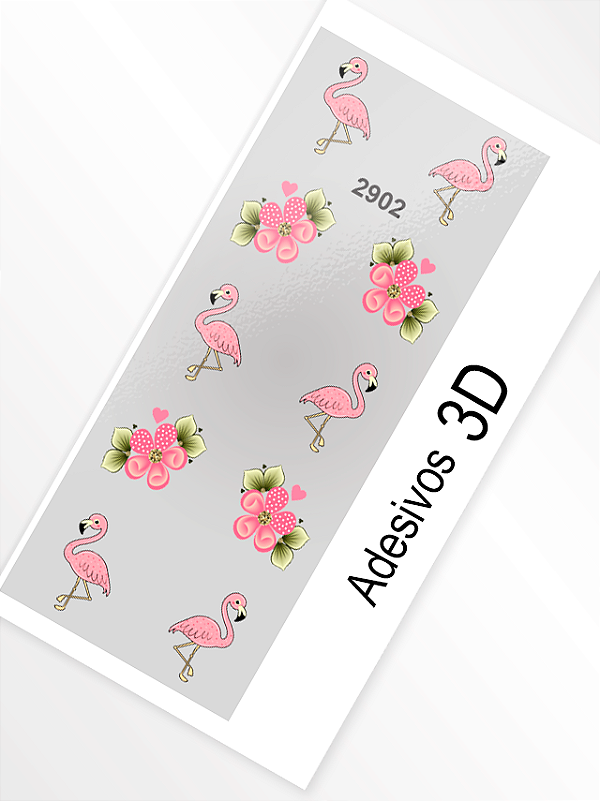 Adesivo 3D de Unha - 2902