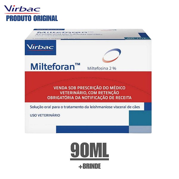 Milteforan 90ml Virbac – Tratamento da Leishmaniose Canina