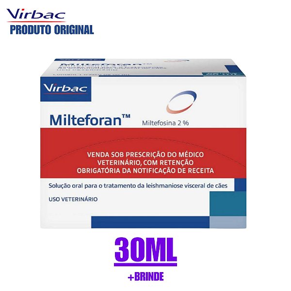 Milteforan 30ml Virbac – Tratamento da Leishmaniose Canina