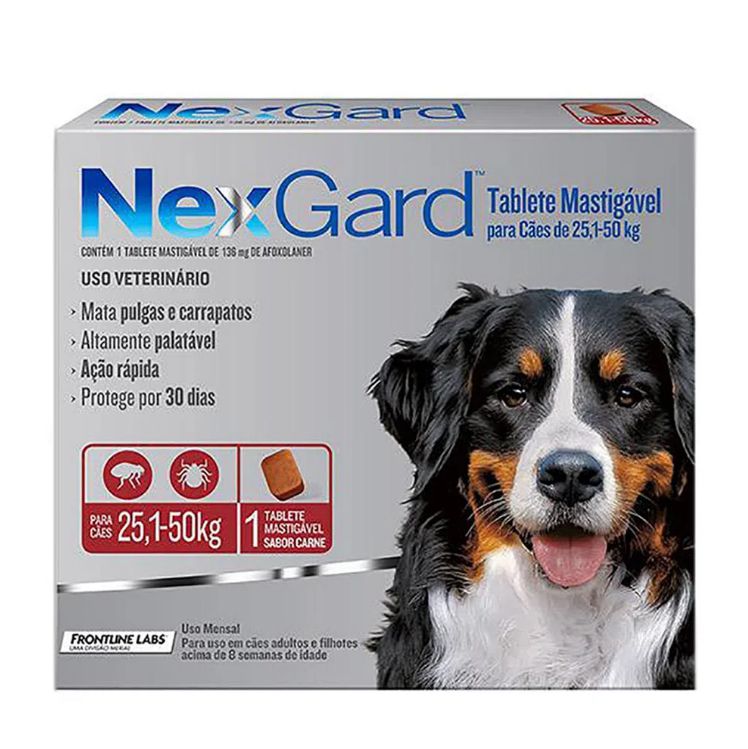 Nexgard GG (25 a 50kg) 1 Tablete