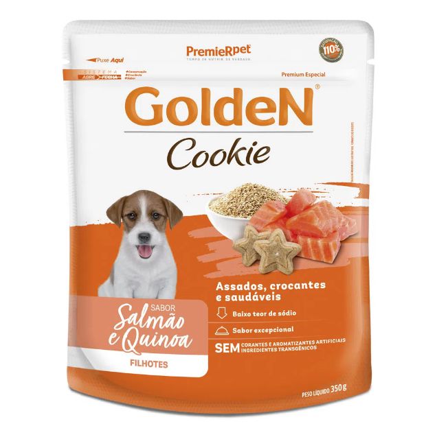Golden Cookie Filhote Salmão e Quinoa 350g