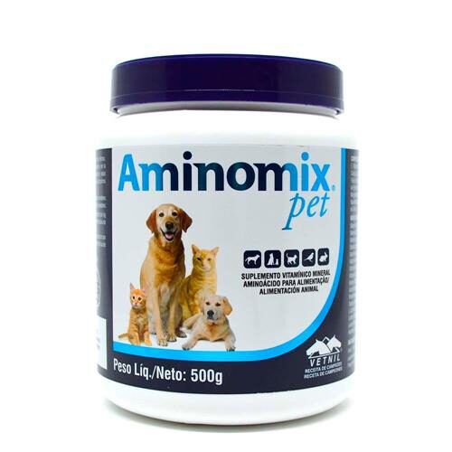 Aminomix Pet 100 Gr - Complexo Vitamínico - Vetnil