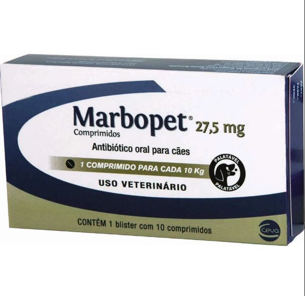 Marbopet 27.5mg 10 Comp