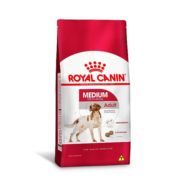 Ração Royal Canin Medium Adult para Cães Adultos de Porte Médio