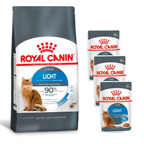 Royal Feline Light 400 g Compre e Ganhe 3 Sachês Light 85 g
