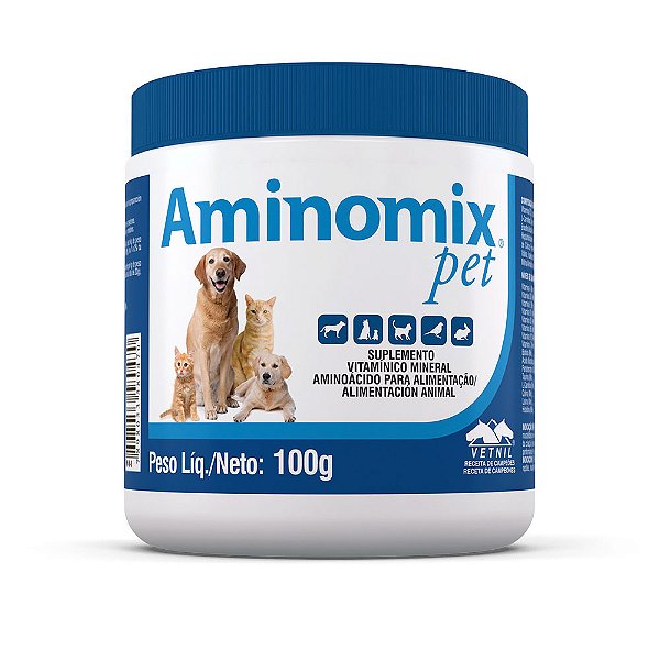 Suplemento Vitamínico Aminomix Pet Vetnil
