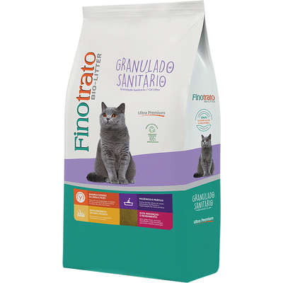 Granulado Sanitário Para Gatos Bio-litter 10kg Finotrato