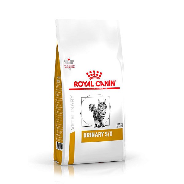 Ração Royal Canin Urinary S/O para Gatos Adultos com Cálculos Urinários