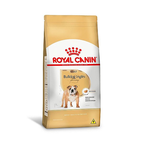Ração Royal Canin Bulldog Inglês para Cães Adultos 12 kg