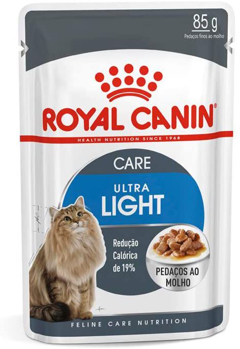 Ração Úmida Royal Canin Ultra Light Care para Gatos Adultos 85 g