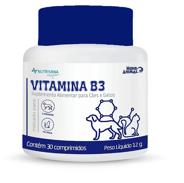 Nutrisana Unique Vitamina B3 30 Comp
